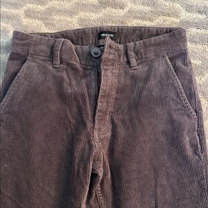 Brixton Men's Corduroy Pants - Deep Brown